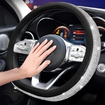 Bọc vô lăng đính đá - Dáng chữ D