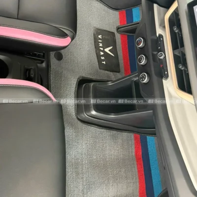 Thảm lót sàn nhựa đúc/TFE cho Vinfast VF3 Lắp đặt ôm sát, tránh sô lệch