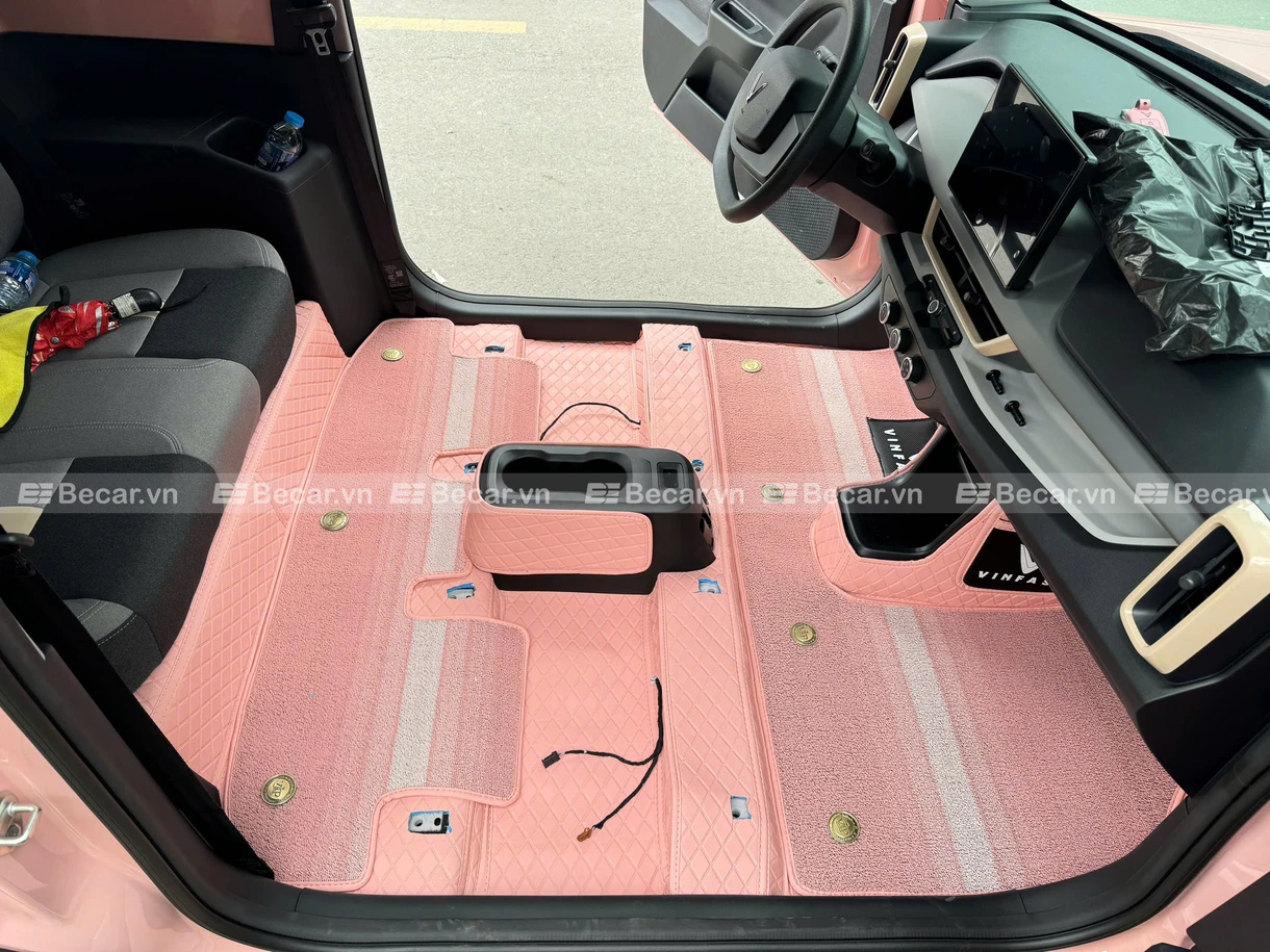 Thảm lót sàn ô tô 6d/360 dành cho VF3 Hình ảnh thảm lót sàn ô tô 6d/360 dành cho VF3