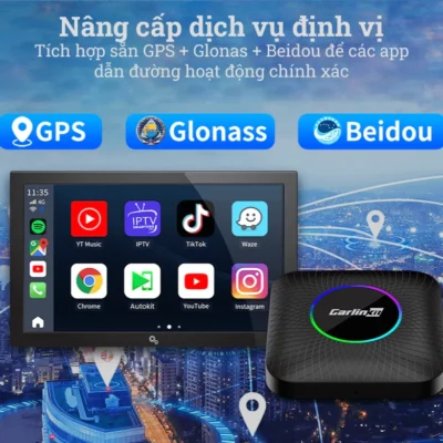 Android Box TBOX AMBIENT LED 8GB Hoạt động giả trí đa chức năng
