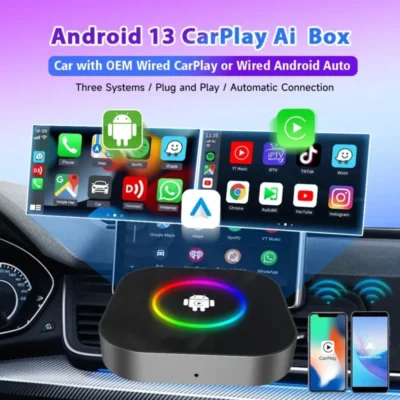 CARLINKIT Android Box TBOX S2 QC-6115 Nghe nhạc qua YouTube, Spotify, Apple Music, ZingMp3