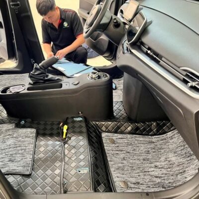 Thảm trải sàn da 360 cho xe Vinfas VF5 Thảm trải sàn da 360 cho xe Vinfas VF5