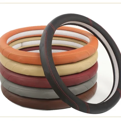 Bọc vô lăng ô tô bằng da PU 6 màu