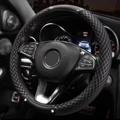 Bọc vô lăng đính đá, bọc da trống trượt - Mã BC1624 Bc1624 03