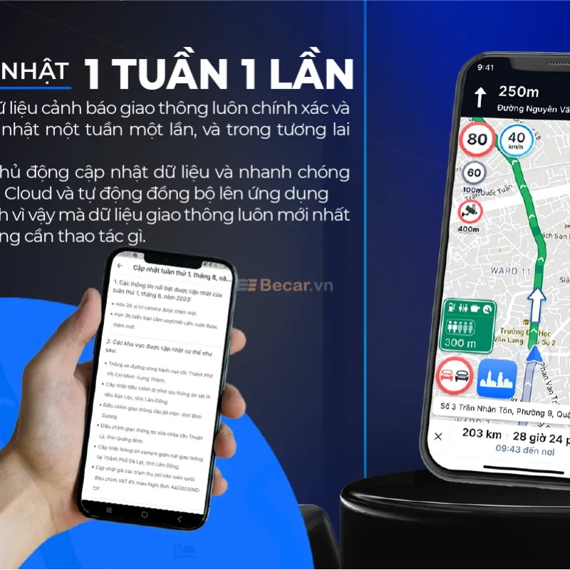 VIETMAP Live PRO bản quyền Cập nhật một tuần 1 lần