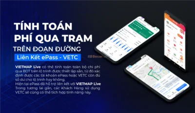 Chức năng tính toán phí qua trạm