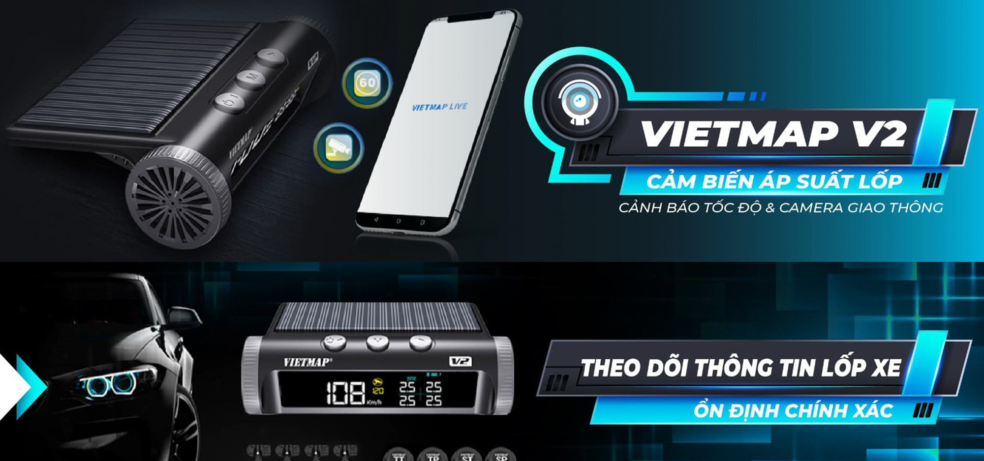 Cảm biến áp xuất lốp Vietmap V2